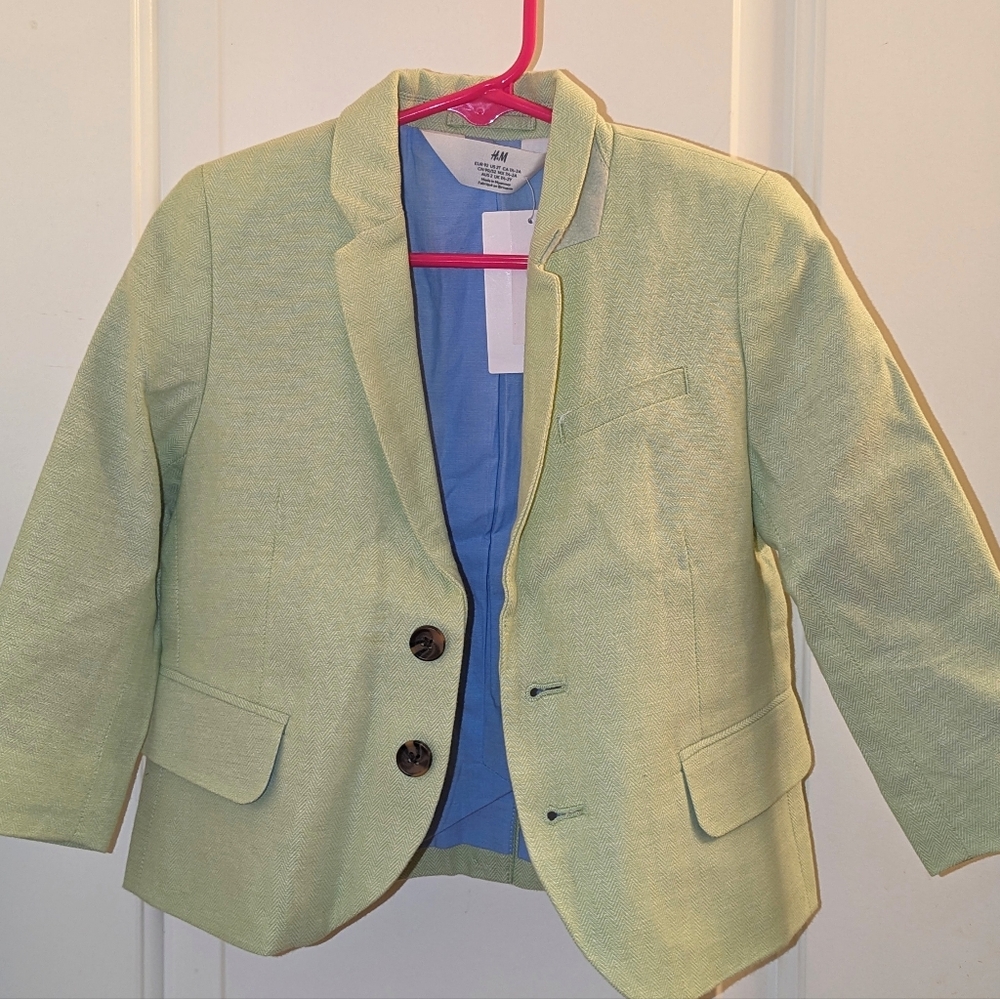 H&M Kids Pastel Green Blazer